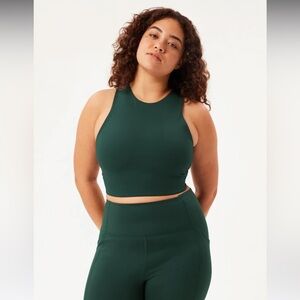 Girlfriend collective Dylan bra green